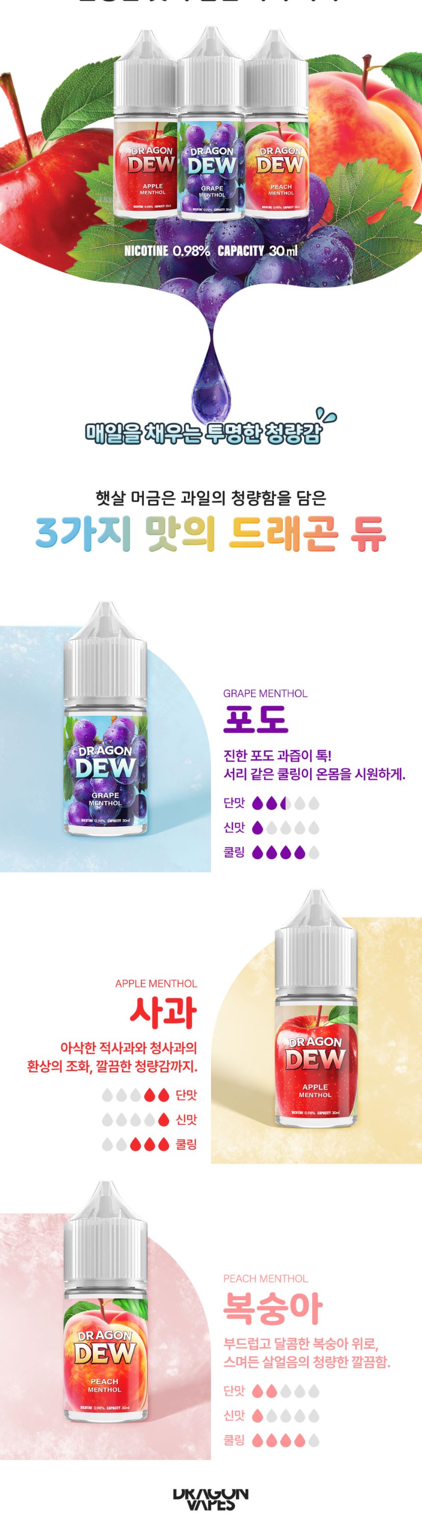 [합성/입호흡] 드래곤듀 (30ml) 상세