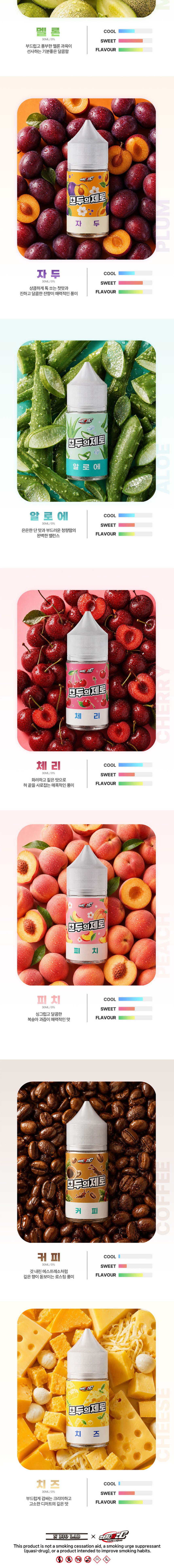 [무니코틴/입호흡] 모두의제로 (30ml) 상세