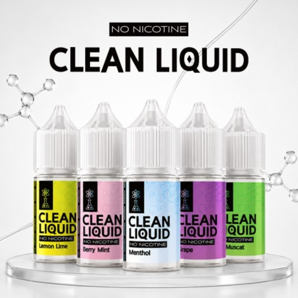 [무니코틴/입호흡] 클린리퀴드 (30ml)