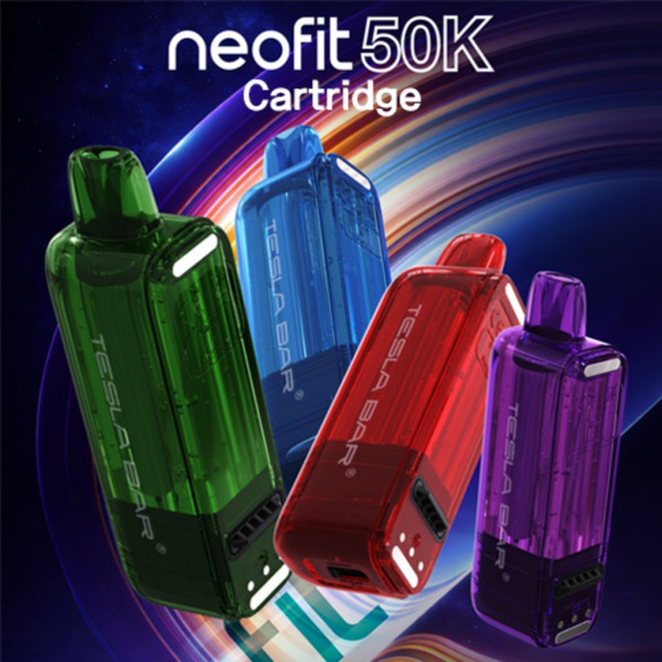 [합성/일회용] 테슬라바 네오핏 50K 액상 팟 (1%/50,000Puffs)
