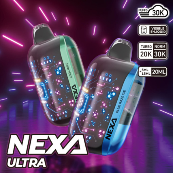 [합성/일회용] 넥사 울트라 (0.98%/30,000Puffs)