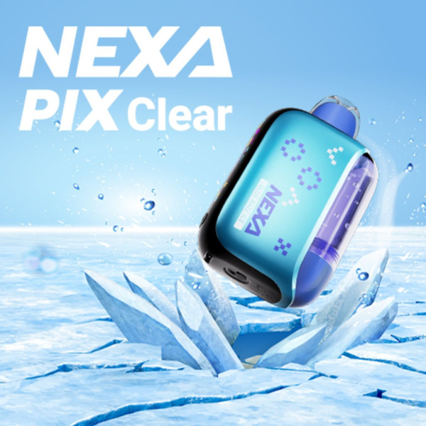 [합성/일회용] 넥사 픽스 클리어 (0.98%/35,000Puffs)